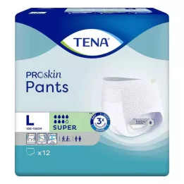 TENA PANTS Calças descartáveis super L, 12 peças