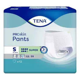 TENA PANTS Calças descartáveis super S, 12 peças
