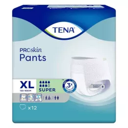 TENA PANTS super XL calças descartáveis, 12 peças