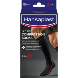 HANSAPLAST Meias Desportivas de Compressão tamanho M, 2 unid