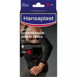 HANSAPLAST Mangas de braço de compressão esportiva tamanho M, 2 peças