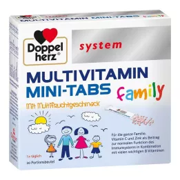 DOPPELHERZ Sistema familiar multivitamínico Mini-Tabs, 20 unidades