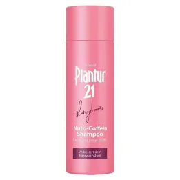 Plantur 21 shampoo nutri-cafeína para cabelos longos, 200 ml
