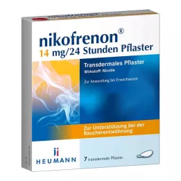 NIKOFRENON Adesivo transdérmico de 14 mg/24 horas, 7 unidades