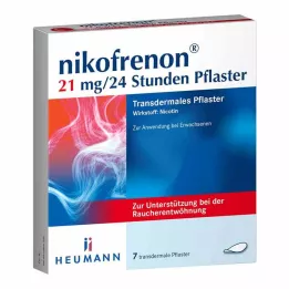 NIKOFRENON Adesivo transdérmico de 21 mg/24 horas, 7 unidades