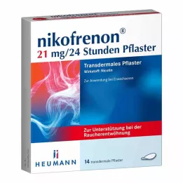 NIKOFRENON Adesivo transdérmico de 21 mg/24 horas, 14 unidades