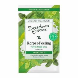 Dresden Essence Peeling de Sal do Mar Morto Menta, 50 g