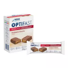 OPTIFAST Barra de Framboesa e Cereja, 6X65 g