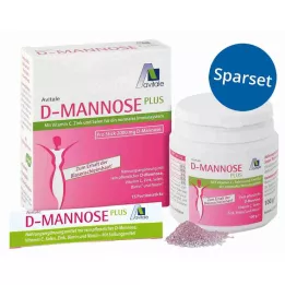 D-MANNOSE SPARSET 15xStick+100 g de pó, 1 P