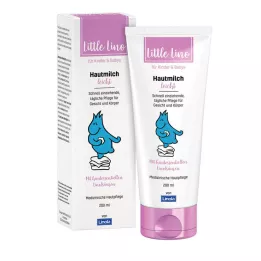 LITTLE Leite de pele Lino light, 200 ml