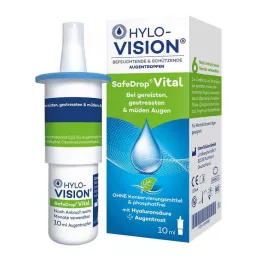 HYLO-VISION Colírio SafeDrop Vital, 10 ml