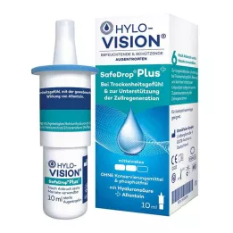 HYLO-VISION Colírio SafeDrop Plus, 10 ml