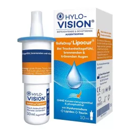HYLO-VISION Colírio SafeDrop Lipocur, 10 ml