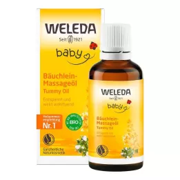WELEDA Óleo de massagem para barriga de bebê, 50 ml