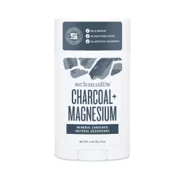 SCHMIDTS Deo Stick Signature Carvão &amp; Magnésio, 75 g