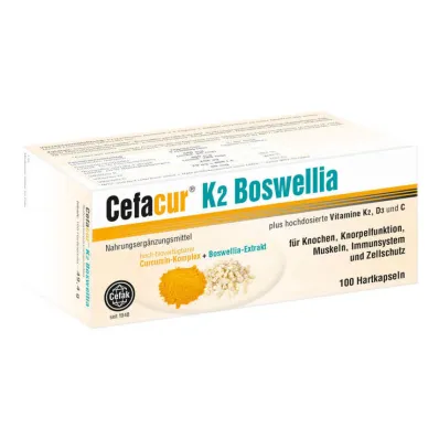 Cápsulas duras Cefacur K2 Boswellia, 100 unidades Cápsulas duras Cefacur K2 Boswellia, 100 unidades