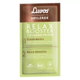 LUVOS Healing Clay Relax Booster&amp;Máscara de limpeza 2+7,5ml, 1 P