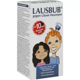 LAUSBUB contra piolhos solução Heumann, 100 ml