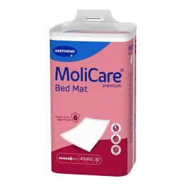 MOLICARE Tapete de cama premium 7 gotas 40x60 cm, 30 unidades
