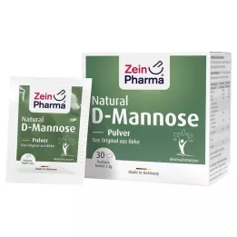 NATURAL Sachê de pó de D-Manose 2000 mg, 30X2 g