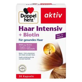 Doppelherz Hair Intensive + Cápsulas de Biotina, 30 unid