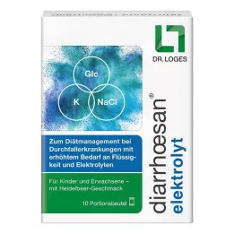 DIARRHOESAN eletrólito Plv.z.Her.e.Lsg.z.Intake, 10 unidades