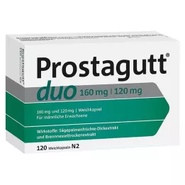 PROSTAGUTT duo 160 mg/120 mg cápsulas moles 120 unid., 120 unid