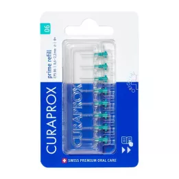 CURAPROX CPS 06 Prime Escovas Interdentais Recarga, 8 pcs