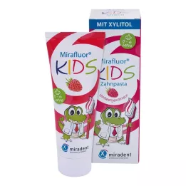 MIRADENT Pasta de dente Mirafluor Kids, 75 ml
