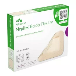 MEPILEX Curativo de espuma Border Flex Lite 4x5 cm, 10 unidades