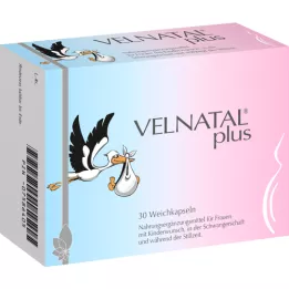 VELNATAL mais cápsulas Quatrefolic, 30 unidades