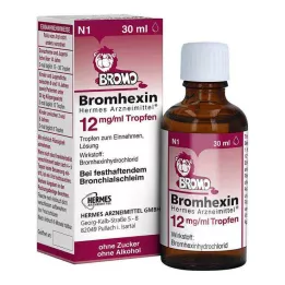 BROMHEXIN Hermes Arzneimittel 12 mg/ml gotas, 30 ml