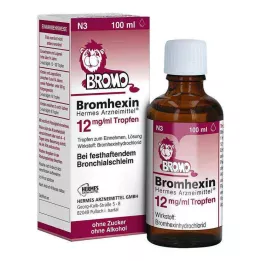 BROMHEXIN Hermes Arzneimittel 12 mg/ml gotas, 100 ml