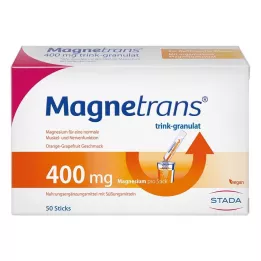 MAGNETRANS 400 mg grânulos para beber, 50X5,5 g