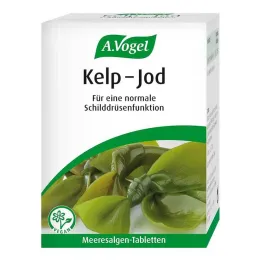 A.VOGEL Comprimidos de iodo Kelp vegan, 120 unidades