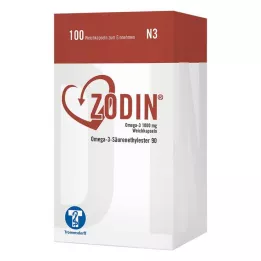 ZODIN Ômega-3 1.000 mg cápsulas moles, 100 unidades