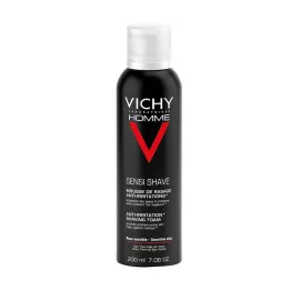 VICHY HOMME Espuma de Barbear Anti-Irritação da Pele, 200 ml