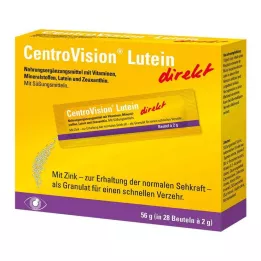 CENTROVISION Grânulos diretos de luteína, 28 unidades