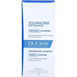 DUCRAY SQUANORM shampoo de tratamento para caspa seca, 200 ml