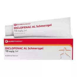 DICLOFENAC AL Gel para dor 10 mg/g, 50 g