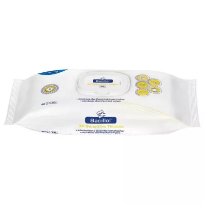 BACILLOL 30 lenços umedecidos sensíveis Flow-Pack, 40 unidades BACILLOL 30 lenços umedecidos sensíveis Flow-Pack, 40 unidades