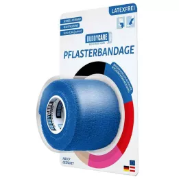PFLASTERBANDAGE sem látex BUDDYCARE MED azul, 1 unid