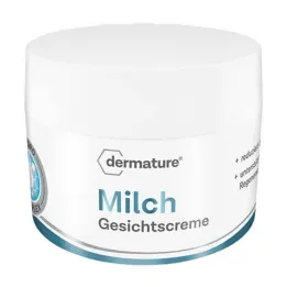 Creme facial de leite Dermature, 50 ml