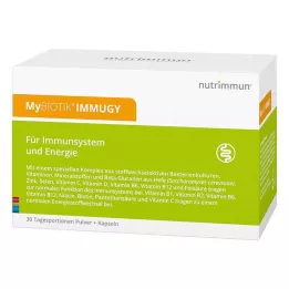 MYBIOTIK IMMUGY Pacote combinado 30x2 g+60 cápsulas, 1 P
