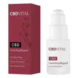 Óleo de Cuidado Facial Vital Cbd Premium (20 ml)