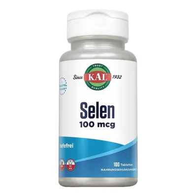 Comprimidos de selênio 100 µg, 100 unidades Comprimidos de selênio 100 µg, 100 unidades