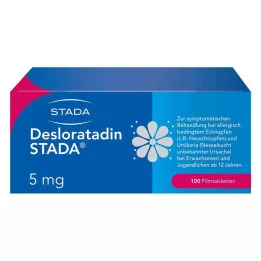 DESLORATADIN STADA Comprimidos revestidos por película de 5 mg, 100 unidades