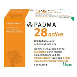 PADMA 28 cápsulas ativas, 200 unidades
