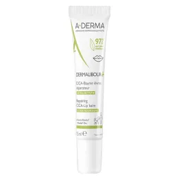A-Derma Dermalibour + Bálsamo labial Cica, 15 ml