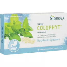 SIDROGA ColoPhyt 182 mg cápsulas moles de suco gástrico, 15 unidades